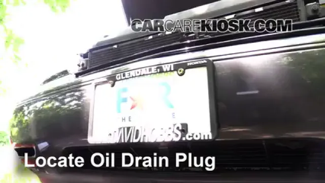 2003 Lexus RX300 3.0L V6 Huile Changer l'huile et le filtre à huile